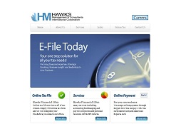 Hawks Financial Website Design