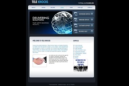 Teleknocks Website Design