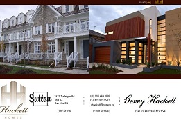 Hackett Homes Website Design